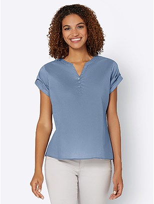 Button Panel Blouse product image (441672.BLUS.1.1_WithBackground)
