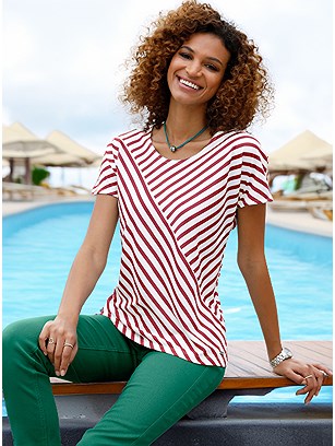 Stripe Mix Shirt product image (441708.RSDT.1AA)