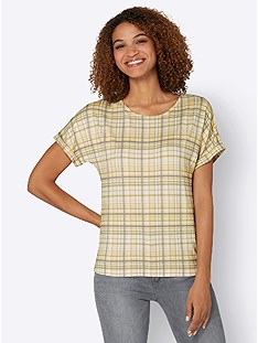 Plaid Print Top product image (441715.YLCK.3.1_WithBackground)
