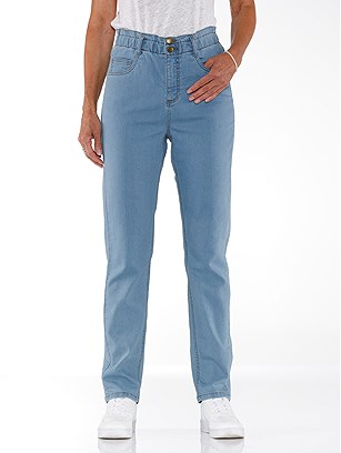 High Waisted Paperbag Jeans product image (442080.FADE.J)