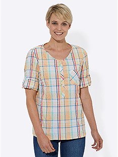 Checkered Blouse product image (443664.APAQ.1.13_WithBackground)