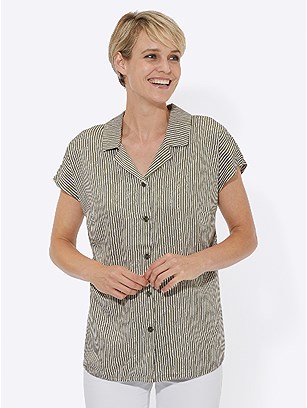 Striped Button Up Blouse product image (445698.KHEC.1.1_WithBackground)
