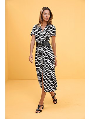 Panel Button Up Dress product image (461429.BKEC.1.1_Raw)