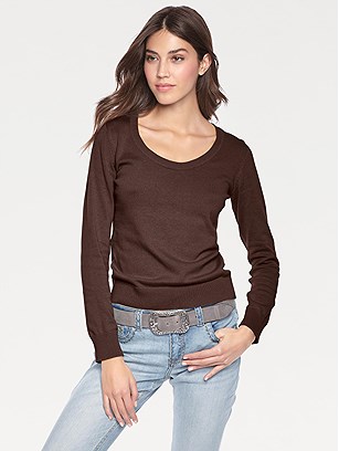 Round Neck Sweater product image (473254.CH.1.23_WithBackground)