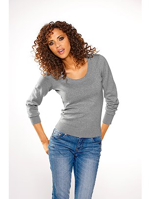 Round Neck Sweater product image (473254.GYMO.1.23_WithBackground)