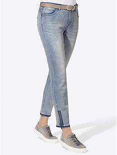 Embroidered Ankle Zip Jeans product image (505279.FADE.3.1_WithBackground)