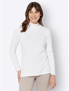 Textured Turtleneck Sweater product image (505309.EC.3.1_WithBackground)