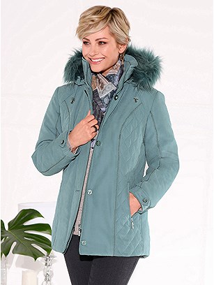 Faux Suede Quilted Jacket product image (505421.JD.1S)
