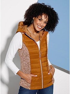 Knitted Fleece Insert Vest product image (505519.CG.2.1_WithBackground)