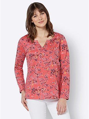 Long Sleeve Floral Top product image (505524.YLCH.3.7_WithBackground)