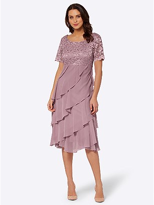 Ruffled Lace Dress product image (505749.MV.3.8_WithBackground)