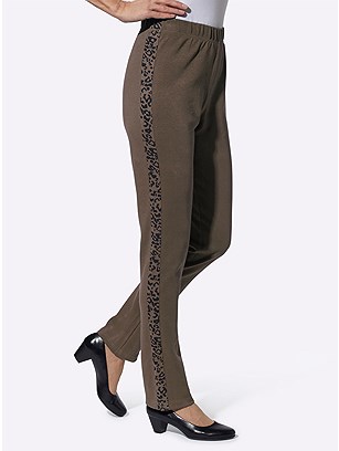 Leopard Trim Pants product image (505854.BR.2.45_WithBackground)