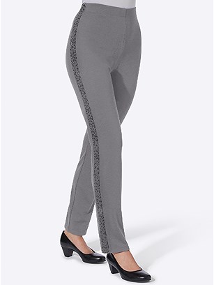 Leopard Trim Pants product image (505854.GY.2.11_WithBackground)