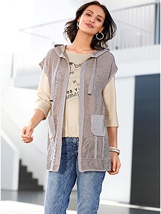 Shimmering Open Knit Vest product image (505890.TP.1.1_WithBackground)