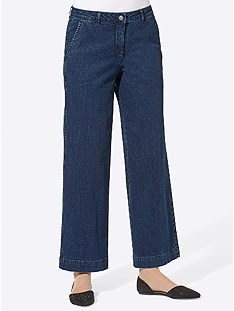 Cropped Culotte Pants product image (505990.BLUS.3.8_WithBackground)