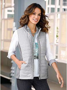 Shimmer Trim Quilted Vest product image (506122.LG.1.1_WithBackground)