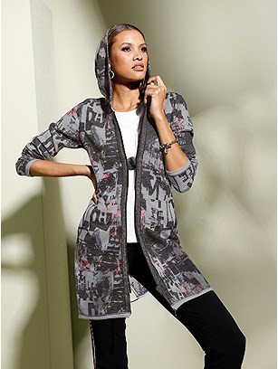 Long Reversible Cardigan product image (506315.BKEP.1.1_WithBackground)