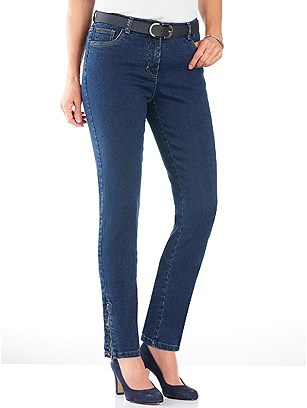 Zip Ankle Jeans product image (506386.BLUS.2.7_WithBackground)