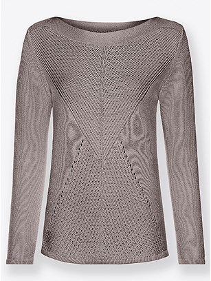 Knit Diamond Pattern Sweater product image (506519.TP.1.1_WithBackground)