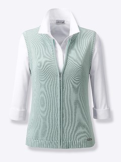 Zip Up Knitted Vest product image (506798.MT.1.1_WithBackground)
