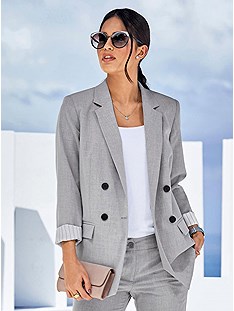 Double Breasted Blazer product image (507610.LGMO)