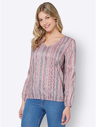 Striped Blouse product image (523708.HYCP.3.1_WithBackground)