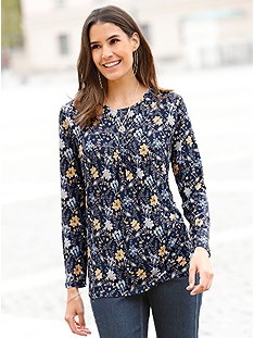 Floral Long Sleeve Top product image (523719.NVPR.1.1_WithBackground)