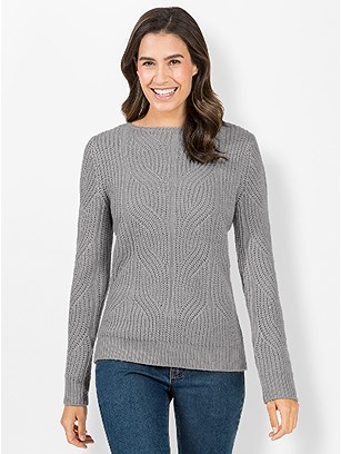 Boat Neckline Sweater product image (524283.GYMO.1.1_WithBackground)