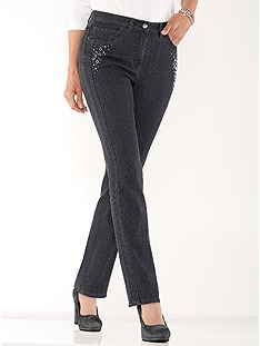 Rhinestone Embellished Jeans product image (524336.CCDE.1.1_WithBackground)