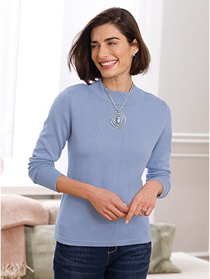 Ribbed Knit Sweater product image (525222.LB.1.1_WithBackground)