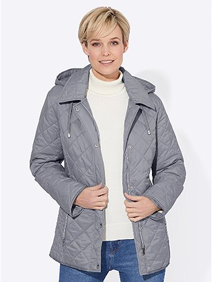 Quilted Collared Jacket product image (531265.STGY.1.1_WithBackground)