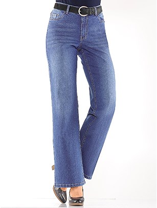 Wide Leg Jeans product image (531483.BLUS.1.23_WithBackground)
