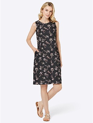 Floral Printed Dress product image (536380.BKRS.1.1_WithBackground)