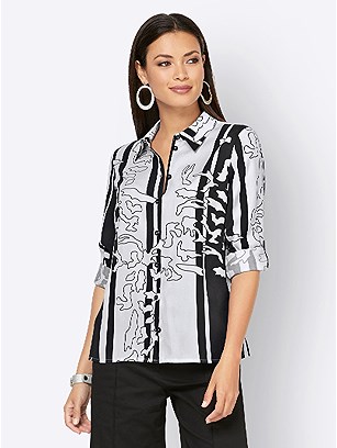 Allover Printed Blouse product image (536817.BWPR.1.1_WithBackground)