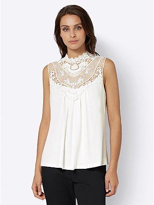 Stand-Up Collar Lace Top product image (536841.EC.3.11_WithBackground)