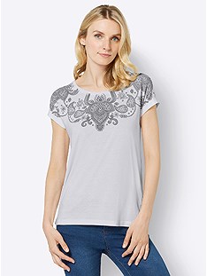 Printed Neckline Top product image (536899.EC.1.1_WithBackground)