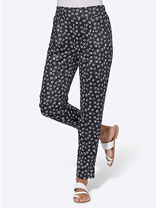 Printed Pleated Pants product image (537038.BWPR.1.1_WithBackground)