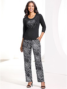 Zebra Print Pants product image (537535.BSPR.1.1_WithBackground)