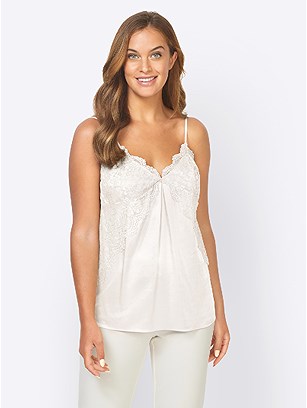 Lace Spaghetti Strap Top product image (537678.CM.1.1_WithBackground)