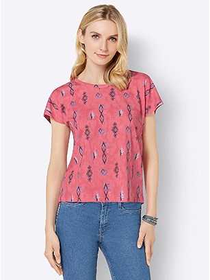 Boho Print Top product image (537801.LOPR.1.1_WithBackground)