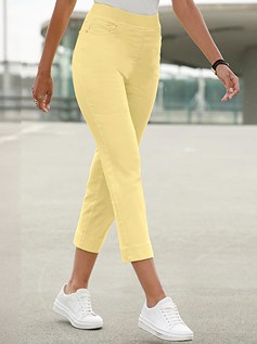 Link. cropped elastic waist jeans (Product Display 32082) image - mobile.