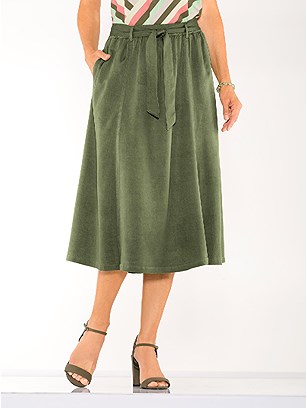 Tie Belt Panel Skirt product image (541453.OL.1.1_WithBackground)