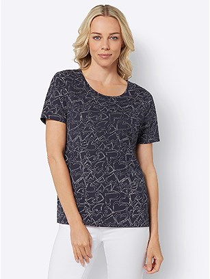 Heart Print Top product image (541475.NVPR.1.1_WithBackground)