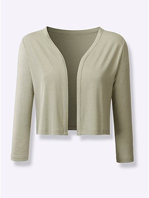 Piped V-Neck Bolero product image (541558.PS.1.5_WithBackground)