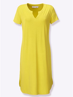 V-Neck Jersey Dress product image (541726.LM.1.1_WithBackground)