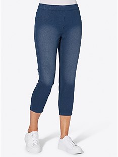 Cropped Denim Leggings product image (541752.BLUS.1.1_WithBackground)
