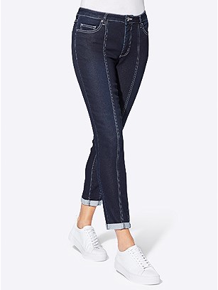 Gore Seam Jeans product image (541783.DKBL.1.1_WithBackground)