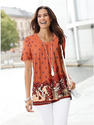 Floral Print Tunic product image (544484.PYPR.1.12_WithBackground)