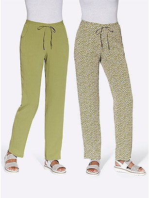 2 Pk Slip On Pants product image (547982.GRWH.1.1_WithBackground)