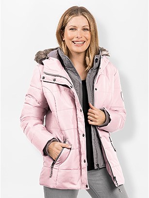 Faux Fur Trim Outdoor Jacket product image (553738.LTRS.1.13_WithBackground)